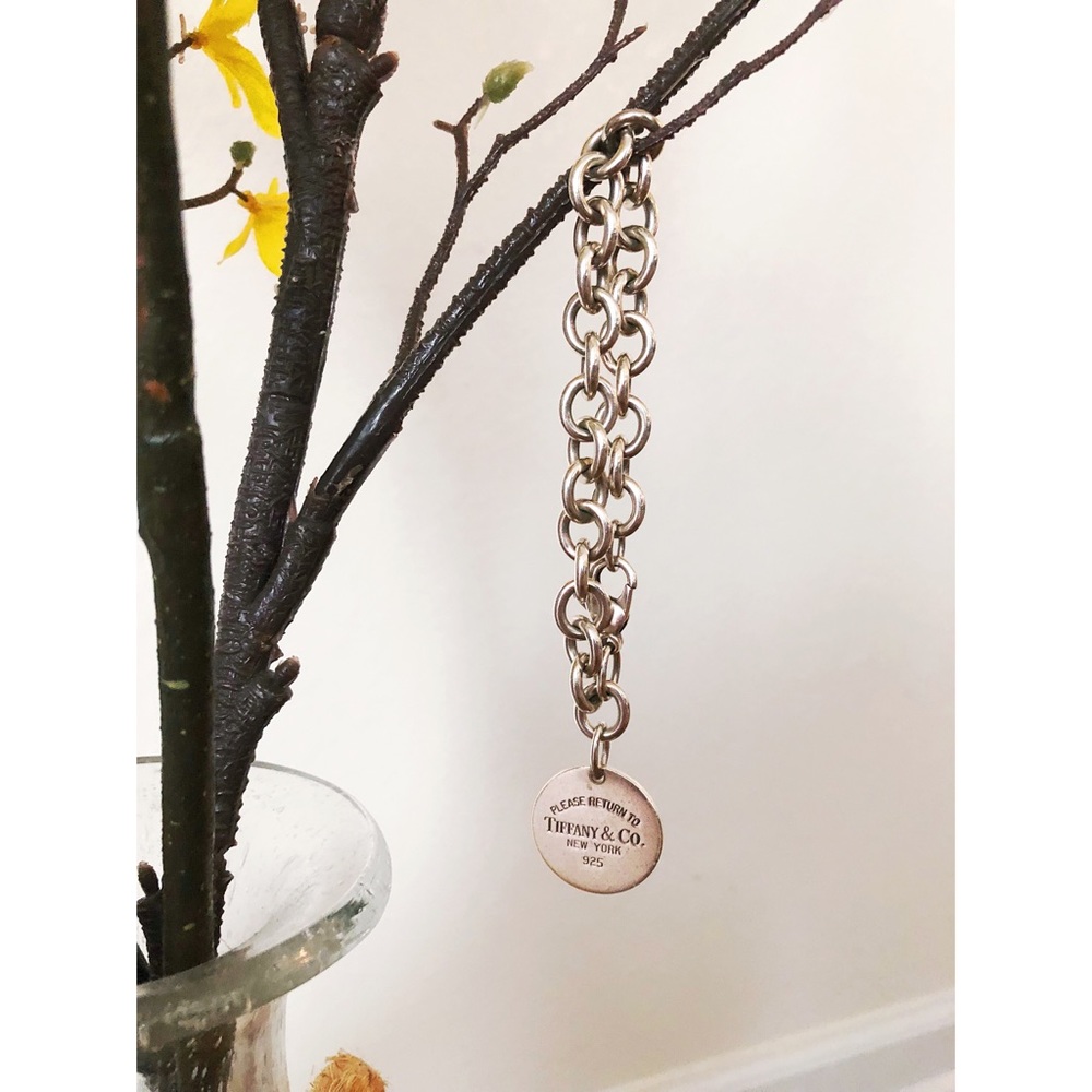 Tiffany & Co circle charm bracelet